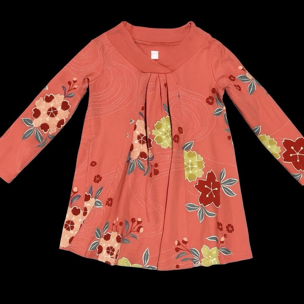 Tea Collection Cherry Blossom Dress Size 2T‎